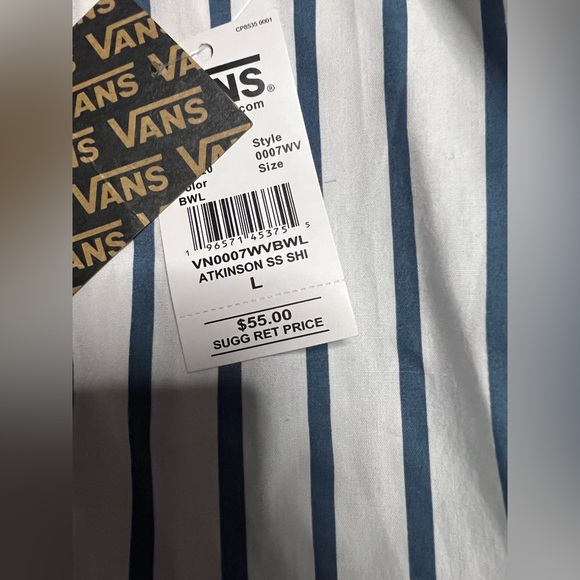 VANS Atkinson Buttondown Shirt L - Picture 5 of 8